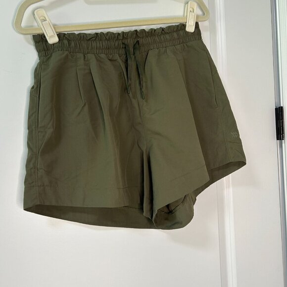 All in Motion Tie Waist Nylon Shorts Green Size M NWOT - Picture 2 of 3